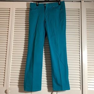 Turquoise Jeans